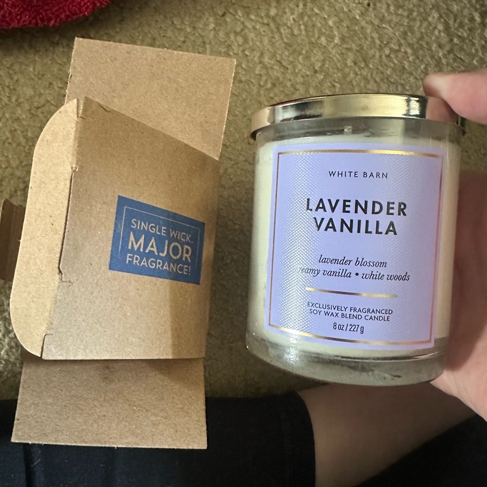 Bath & Body Works Lavender Vanilla Candle